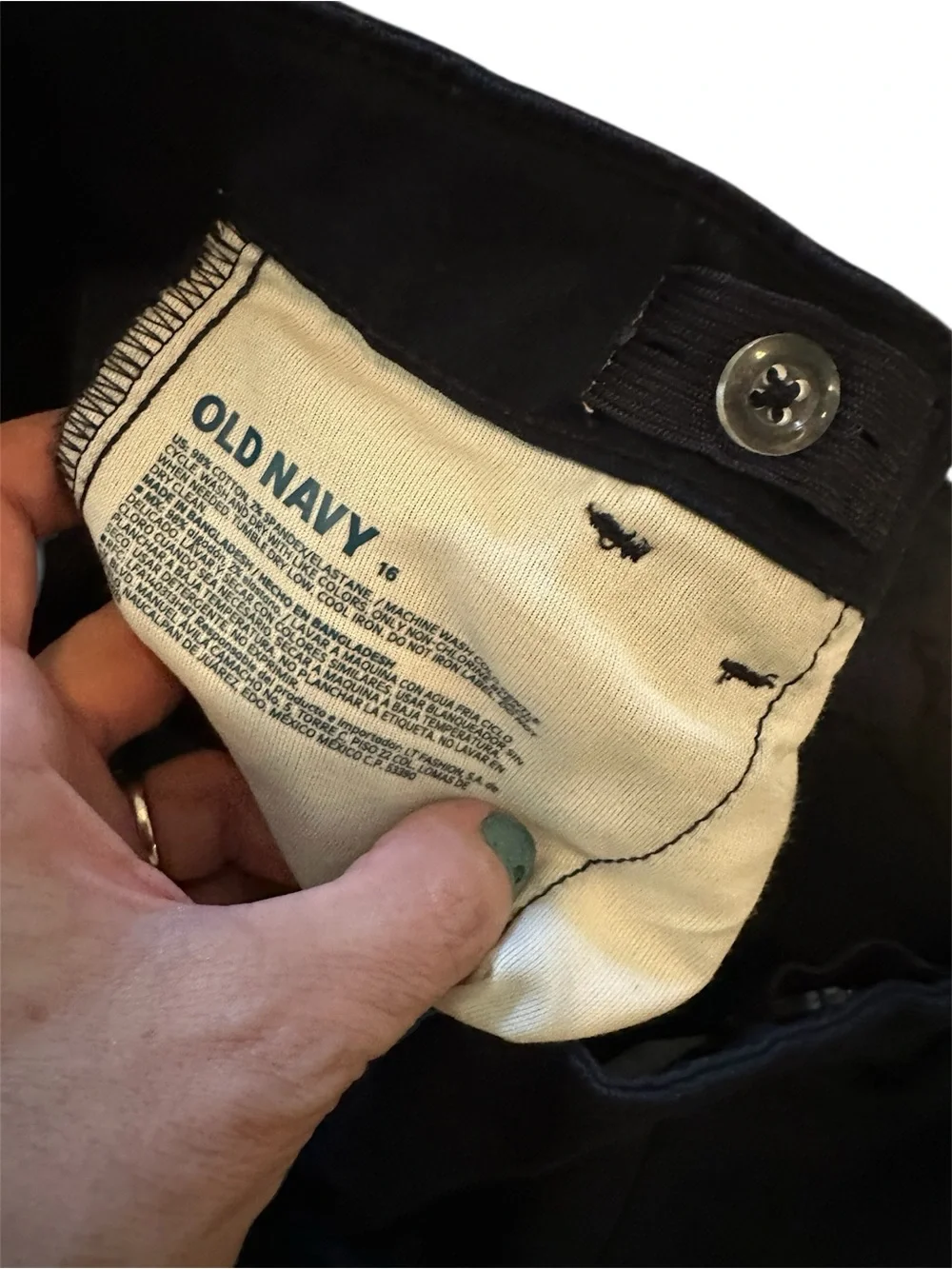 Old Navy Dark Navy Flare Jeans